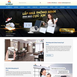 Theme WordPress nhà thông minh, smarthome 03