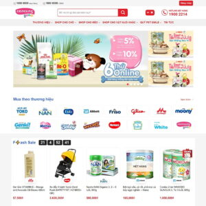 Theme WordPress bán tạp hóa