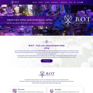 Theme WordPress thực phẩm chức năng 24