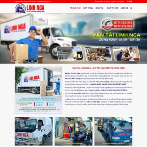 Theme WordPress dịch vụ vận tải, chuyển nhà