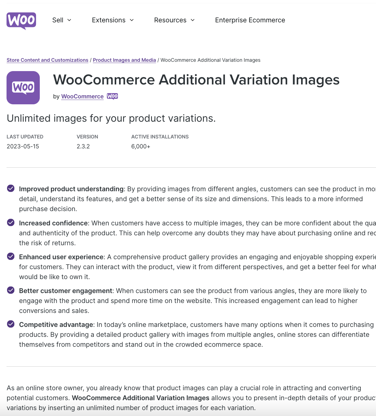 WooCommerce Additional Variation Images