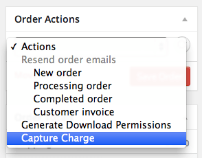 woocommerce authorize net aim capture charge