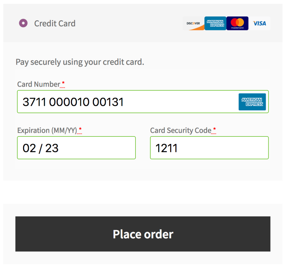 Thanh toán ePay của WooC Commerce USA