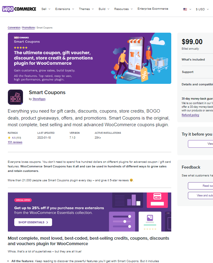 WooCommerce Smart Coupons