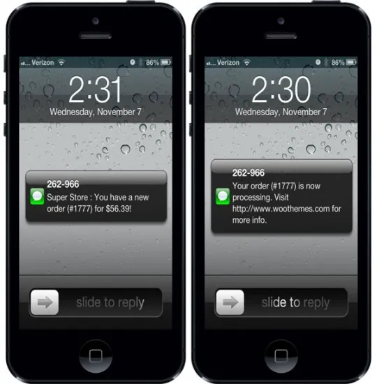 woocommerce twilio sms iphones 540x550 1