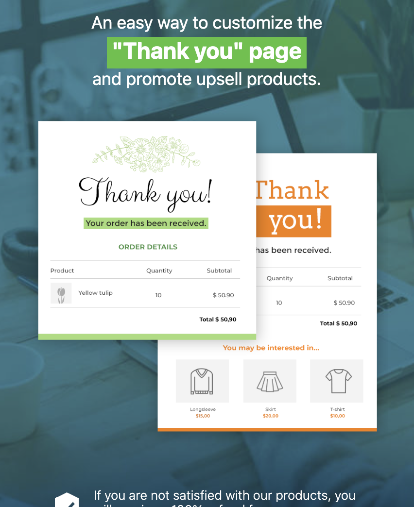 YITH Custom Thank You Page for WooCommerce