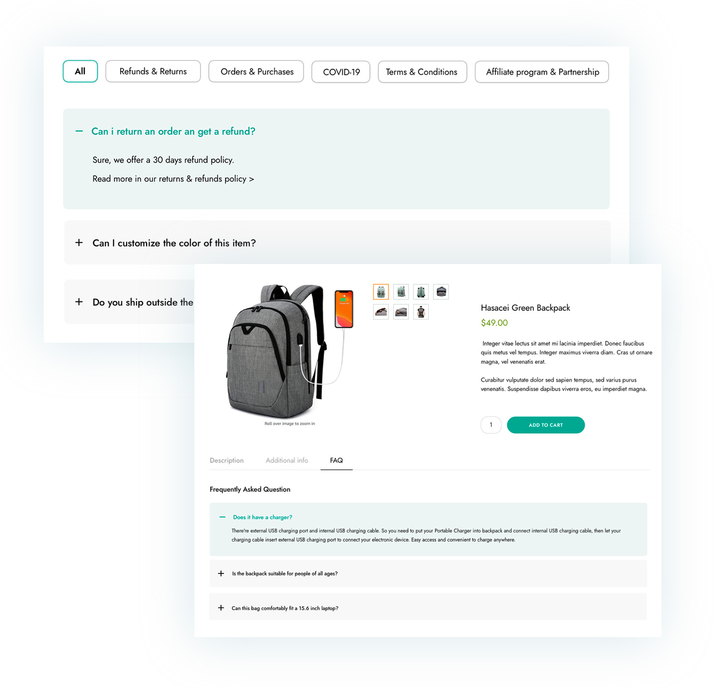 YITH FAQ WordPress WooCommerce 001