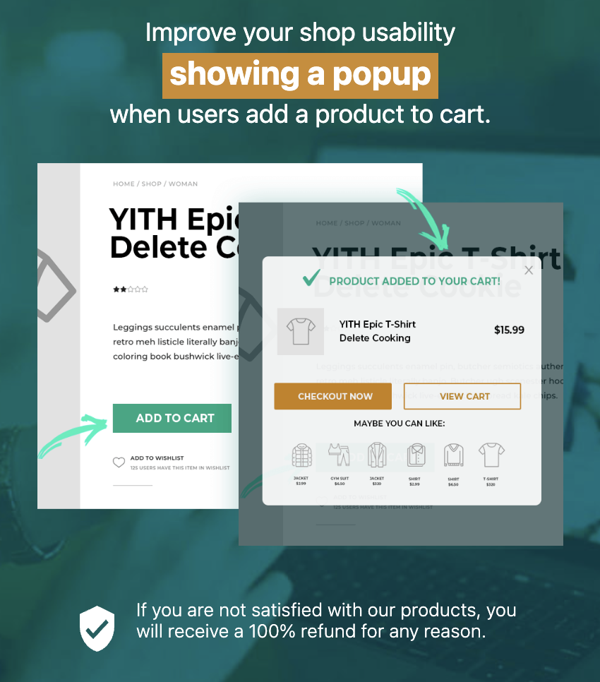YITH WooCommerce Added to Cart Popup