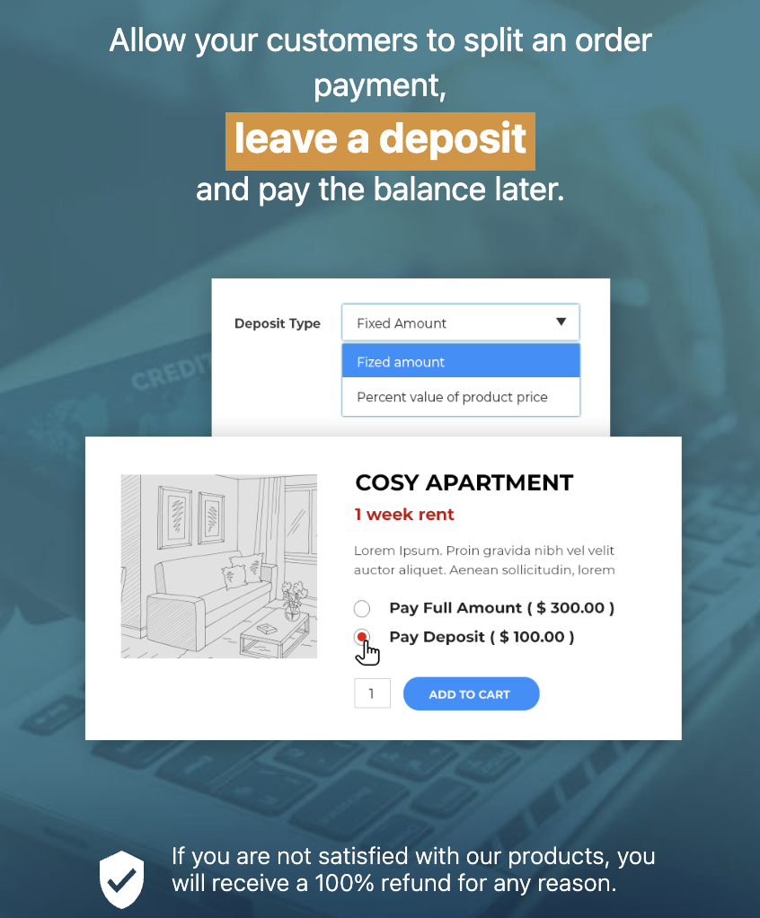 YITH WooCommerce Deposits / Down Payments