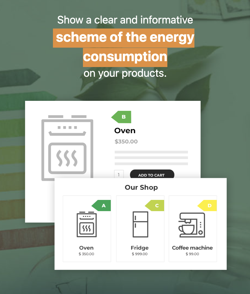 YITH WooCommerce EU Energy Label