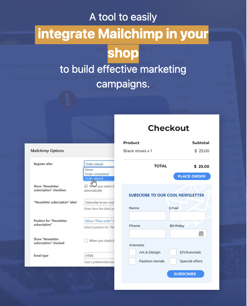 YITH WooCommerce Mailchimp