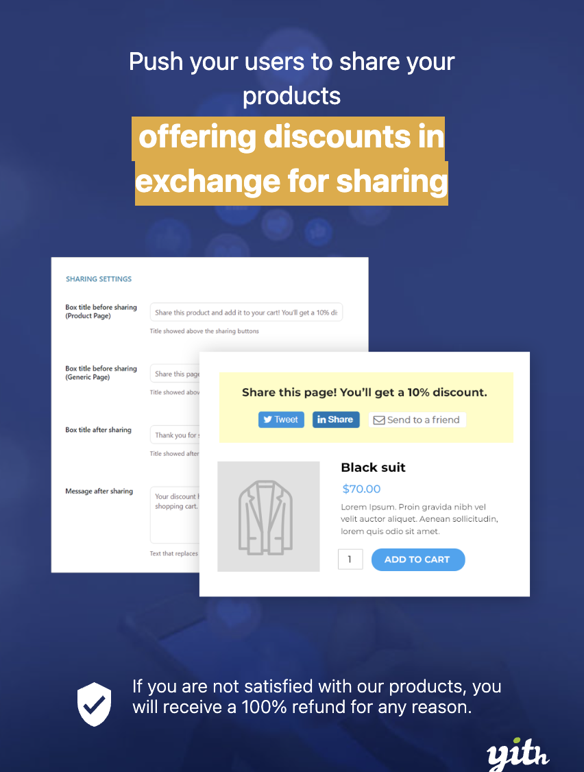 YITH WooCommerce Share for Discounts