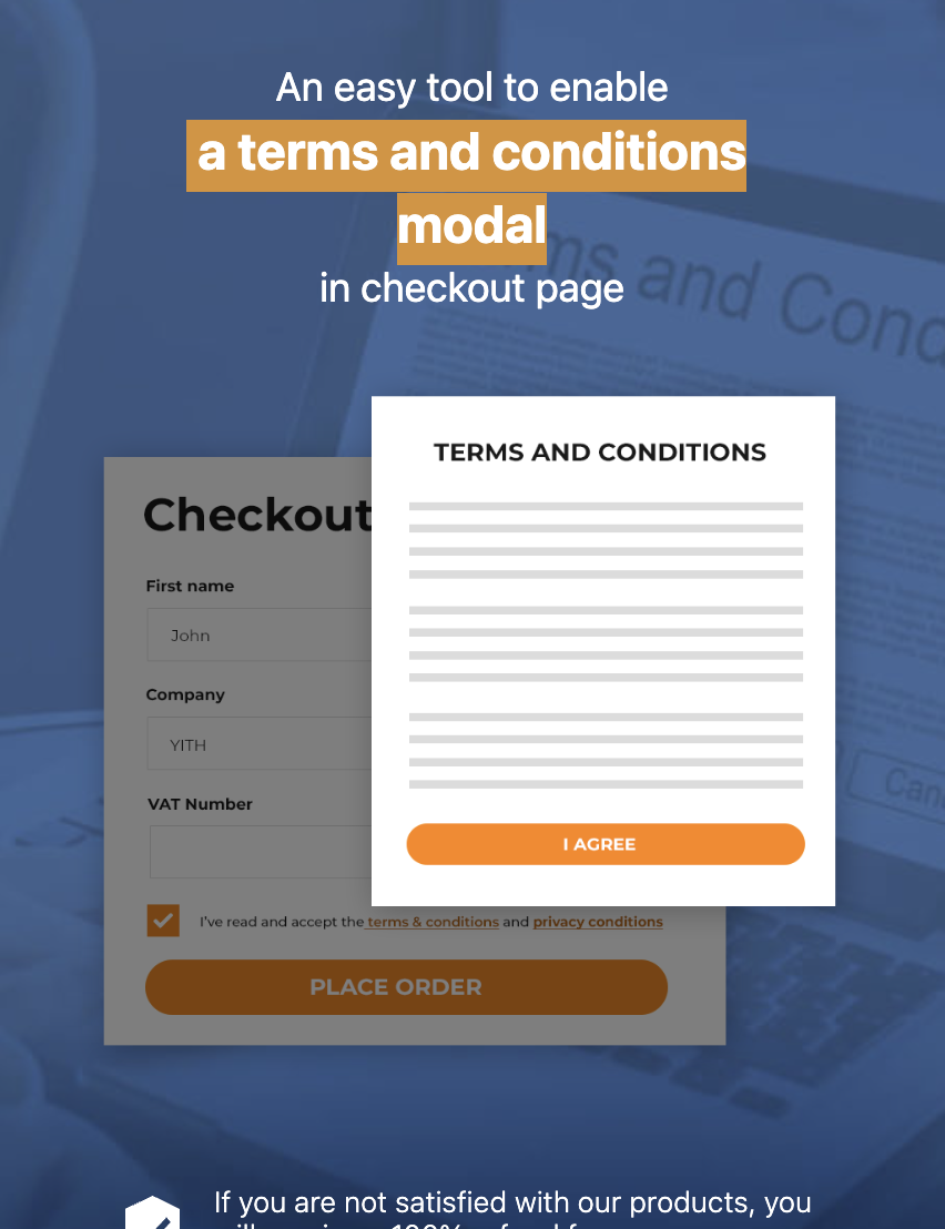 YITH WooCommerce Terms and Conditions Popup